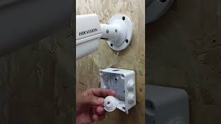 Tips how to install CCTV camera with junction box and adding IP camera to DVR [upl. by Audie]