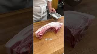 Seasoning a pork chop like its Mexican chorizo [upl. by Gadmon]