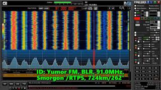 28092023 0708UTC Tropo Yumor FM BLR 910MHz 724km [upl. by Slemmer676]