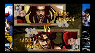 SAMURAI SHODOWN V SPECIAL Shirou Amakusa vs Kazuki Kazama 天草 四郎VS風間 火月 [upl. by Llertnad]