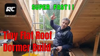 Small Flat roof Dormers made simple [upl. by Eugnimod343]