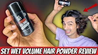 Set Wet Extreme Hair Volume Powder Wax Review  Worth Buying [upl. by Aryn]