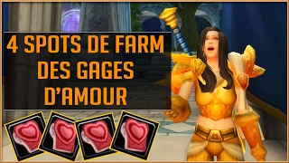 World Of Warcraft  De lamour dans lair  4 Spots de Farm des Gages dAmour [upl. by Aehtrod]