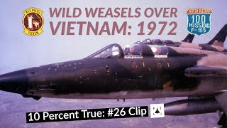 Clip F105 Wild Weasels over Vietnam 1972 [upl. by Hess574]