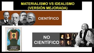 Materialismo vs Idealismo Versión mejorada [upl. by Dexter]