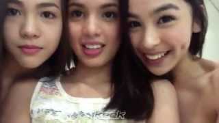 Janella Michelle amp Julia Barretto stole Julians phone keek [upl. by Anitrak212]