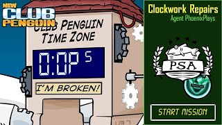 PSA Mission 7 Clockwork Repairs  New Club Penguin [upl. by Odlanier47]