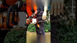 How Chainsaw Pants Works 😱💯 shorts [upl. by Lundgren20]