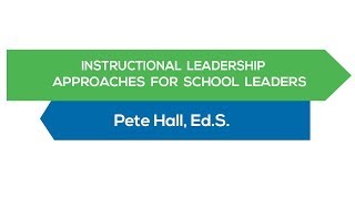 Instructional Leadership Approaches for School Leaders [upl. by Pharaoh]