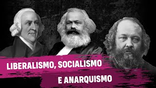 Liberalismo Socialismo e Anarquismo [upl. by Sabba]