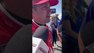 Noah Gragson Recalls Crash That Took Him Out at Pocono [upl. by Pruter]