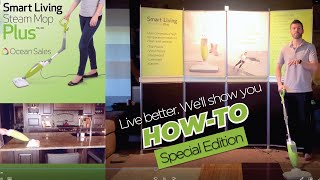 OSTV  Learn about the TOPSELLING Smart Living Steam Mop Plus [upl. by Fanestil]