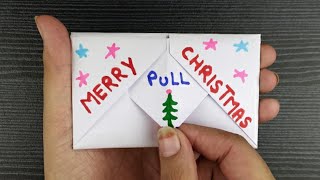 How to make a Christmas Card  Christmas Cards  Card Making  Christmas Drawing  Christmas 2022 [upl. by Eugenia]