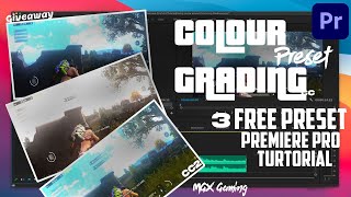 Color Grading and Sky Glow  Free Preset ❤️ PUBG Mobile  Adobe Premiere ProTutorial  MGX GAMING [upl. by Althea237]