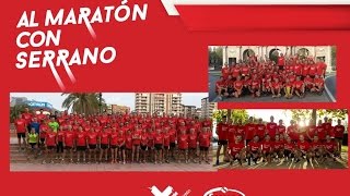 Al Maratón con Serrano Charla sobre las últimas semanas de preparación y entrenamiento [upl. by Ahnavas]