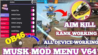 Ob46 Update Antiban FF Panel Hack🔥Free Fire Injector  Ob46 Free Fire Hack  FF panel Hack Mobile [upl. by Eirahcaz]