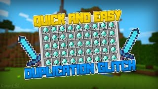 MINECRAFT 113 DUPLICATION GLITCH  HOW TO DUPLICATE ANY ITEM XBOX ONE [upl. by Ehrsam]