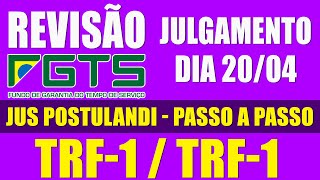 REVISÃO DO FGTS 2023 PASSO A PASSO TUDO GRÁTIS TRF1 ADI 5090 VEJA QUANTO VAI RECEBER JUS POSTULANDI [upl. by Card]