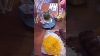 Resturant Persian Safran Nr30 Chelo Kabab Kubideh amp Pfefferminztee [upl. by Kurland108]