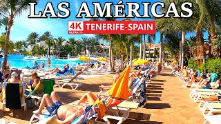 TENERIFE  PLAYA DE LAS AMÉRICAS  What is the Current Situation 😎 4K Walk ● January 2024 [upl. by Aneris]