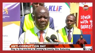 Murang’a County will host the International AntiCorruption Day celebrations on 9th December [upl. by Broome]