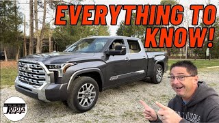 Everything You Should Know  Full 2022 Toyota Tundra 1794 Review [upl. by Encratia]