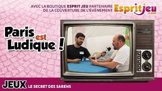 Paris Est Ludique 2015  Le secret des Sarens  Elemon games [upl. by Handler]