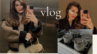 VLOG  her şeyden biraz ev alışverişi cilt bakımı [upl. by Anahsal491]