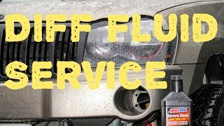 Chrysler 200mm Differential Fluid Change [upl. by Casilda773]