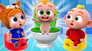 Where Is My Potty  Time to Poo Poo  Good Habits for Kids  Funny Cartoons For Kids  Little PIB [upl. by Aneroc]