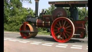 Burrell steam roller No4012 Ventongimps Part 1 [upl. by Wetzell]