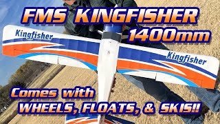 FMS 1400mm Kingfisher PNP wReflex V2 [upl. by Enelrae176]