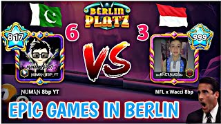 NUMAN 8BP YT vs NFL × Wacci 8bp  Indonesia Legend player 🤝 8 ball pool [upl. by Agripina]