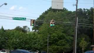 Old Video Traffic Lights at Whitesburg Dr and Four Mile Post Rd [upl. by Ellerehs]