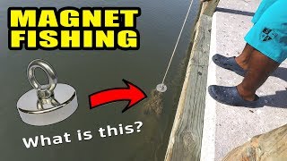 Magnet Fishing Marinas for Lost Treasure  What Did We Find [upl. by Dibbrun]