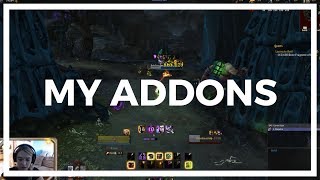 A Look at My Addons 2018 Destruction Warlock patch 735 [upl. by Lehsreh829]