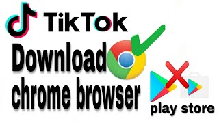 How To Download Tik Tok In Google ChromeTik Tok download without play storeTik Tok APK file [upl. by Innes]