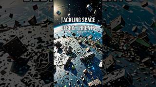 Tackling Space Debris Threats spacedebris KesslerSyndrome spaceenvironment spaceinnovation [upl. by Cohin683]