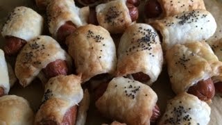 Puff Pastry Sausage Rolls  Episode 121  Baking with Eda [upl. by Iand448]