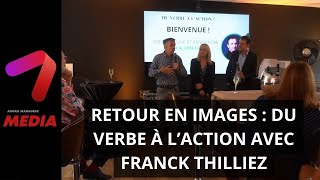 Rétrospective quotDu Verbe à lActionquot avec Franck Thilliez amp Tina Blaise Global Heart Watch [upl. by Gamal]