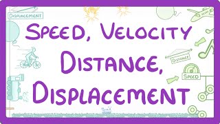 GCSE Physics  The difference between Speed and Velocity amp Distance and Displacement 51 [upl. by Eseryt746]