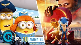 Top 10 Best Animated Movies of 2022 [upl. by Merriam]