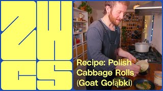 Polish Cabbage Rolls Goat Gołąbki  Zero Waste Recipe [upl. by Atilahs]