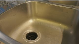 Leaking Kitchen Sink  How to fix clean and seal easy guide [upl. by Pauly]