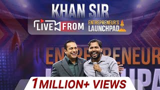 Khan sir reveals inspiration behind his Youtube channel  Dr Vivek Bindra  Entrepreneurs Launchpad [upl. by Acinorev]