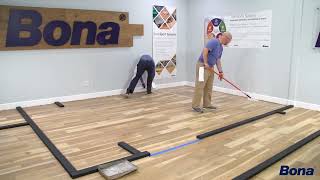 How to Coat Timber Floors using Bona Finishes [upl. by Packer]