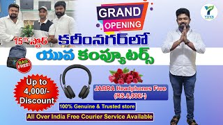 Grand opening in karimnagar 15th Stroe  up to 4000 discount  Yuva Computers [upl. by Roehm]