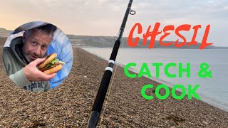 Chesil beach fishing amp cook up in June at the Portland end [upl. by Malan]