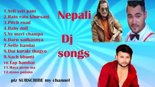 Nepali dj party songs collection 20182075 audio jukebox part 1 [upl. by Ajnek]