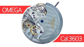 OMEGA Cal3603C disassembly quick reference [upl. by Eerehs838]